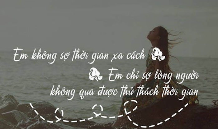 tình yêu có khoảng cách